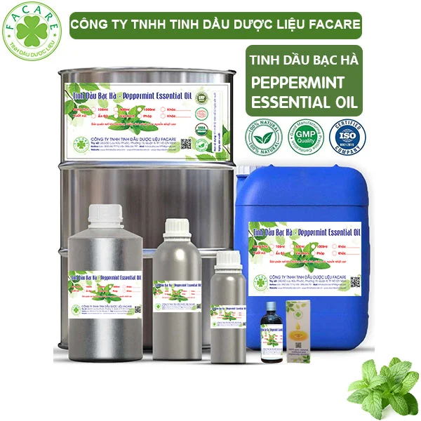 Tinh Dầu Bạc Hà - Peppermint Giá Sỉ