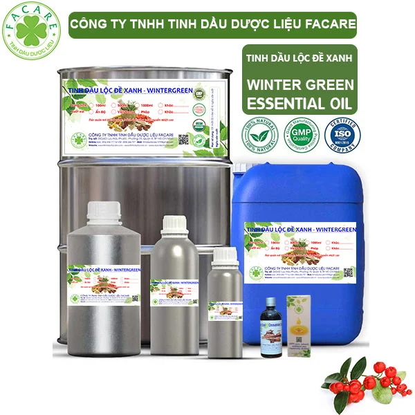 Tinh Dầu Lộc Đề Xanh - Winter Green Giá Sỉ