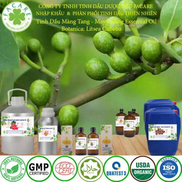 tinh dầu MÀNG TANG nguyên chất giá sỉ 8