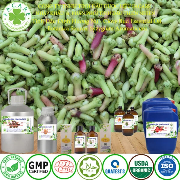 tinh dầu đinh hương nụ giá bán buôn, giá sỉ