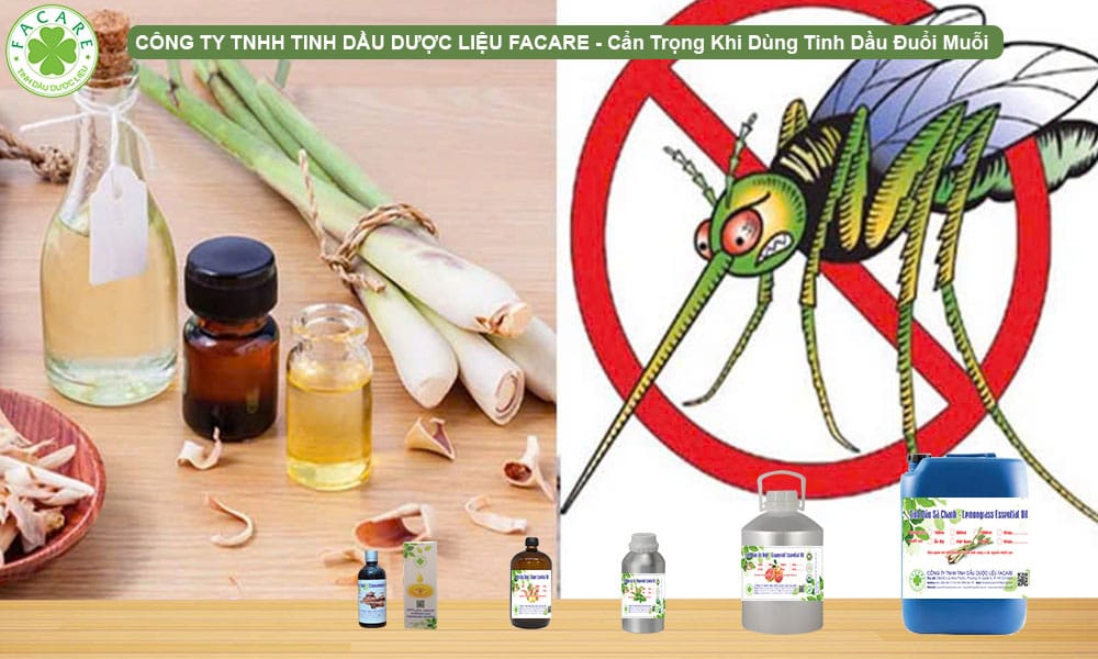 Cẩn Trọng Khi Dùng Tinh Dầu Đuổi Muỗi