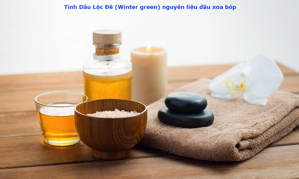 Tinh Dầu Lộc Đề (Winter green) nguyên liệu dầu xoa bóp 1